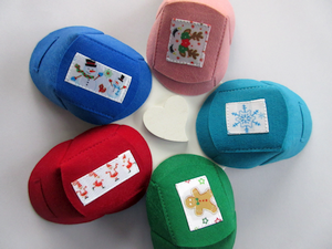 Obrázek Okluzor se zimním motivem - sobík, sněhová vločka, perníček, vánoční skřítci, sněhuláci